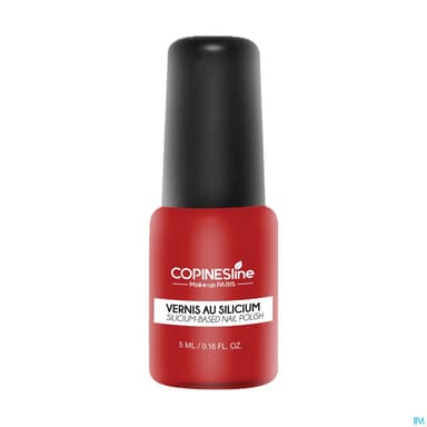 Copineslines Paris Vernis A Ongles 10 Free Silicium Bordeaux 5ml