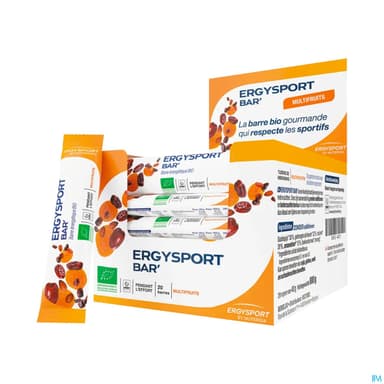 ERGYSPORT BAR' MULTIFRUIT 20