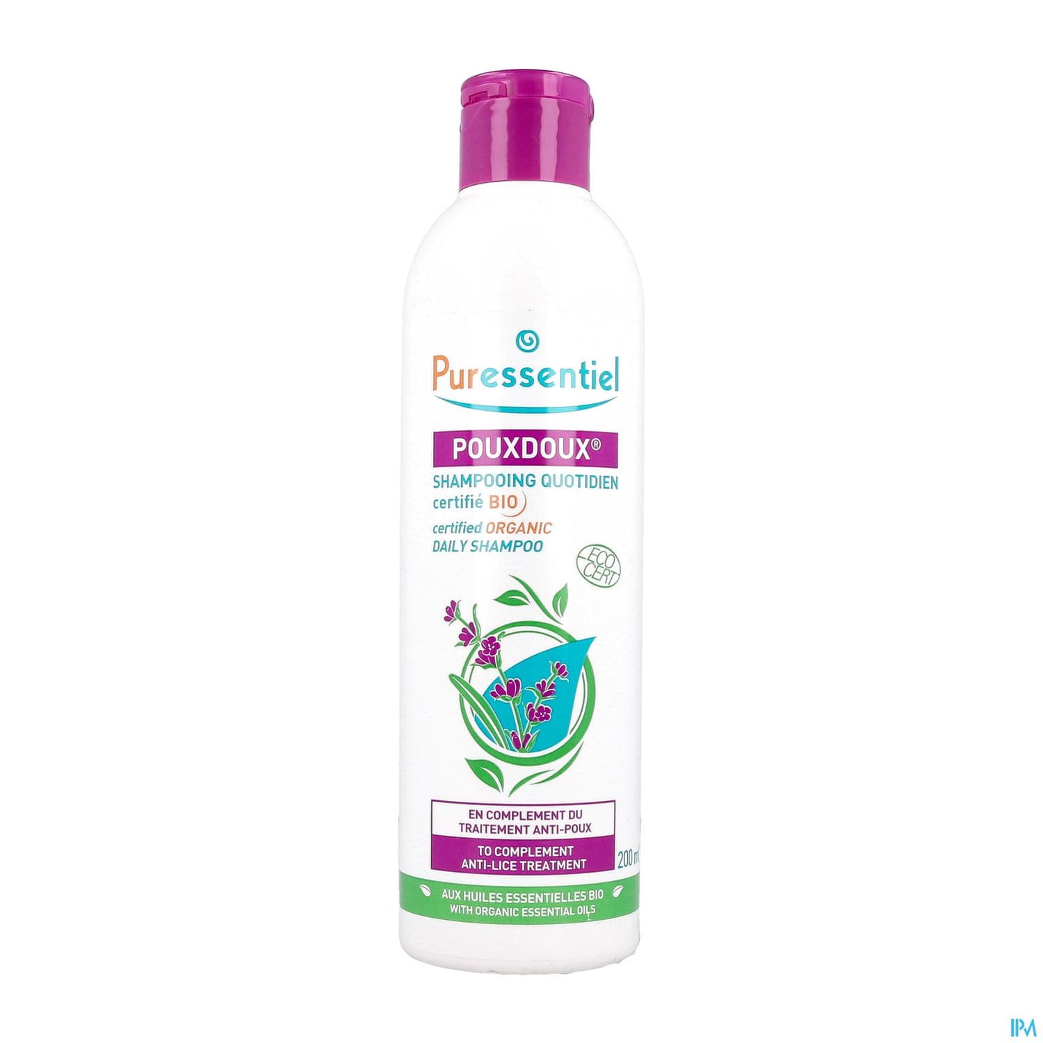 PURESSENTIEL POUDOUXBIO SH200ML