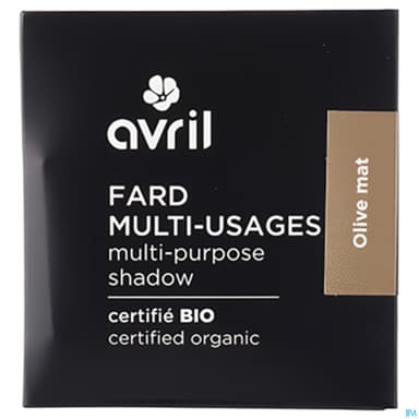 Avril Fard A Paupieres Olive Mat Certifiee Bio 2g5