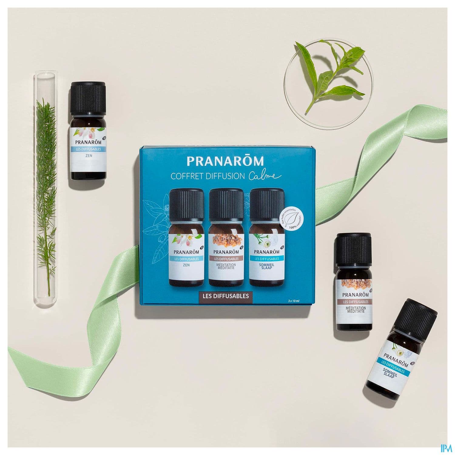 Pranarom Les Diffusables Coffret Calme Bio Eco 3x10ml