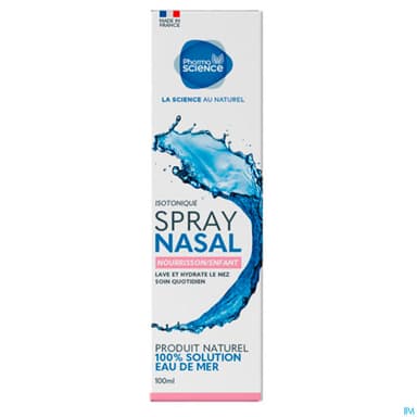 Pharmascience Spray Nasal Isotonique Nourrisson Enfant 100ml