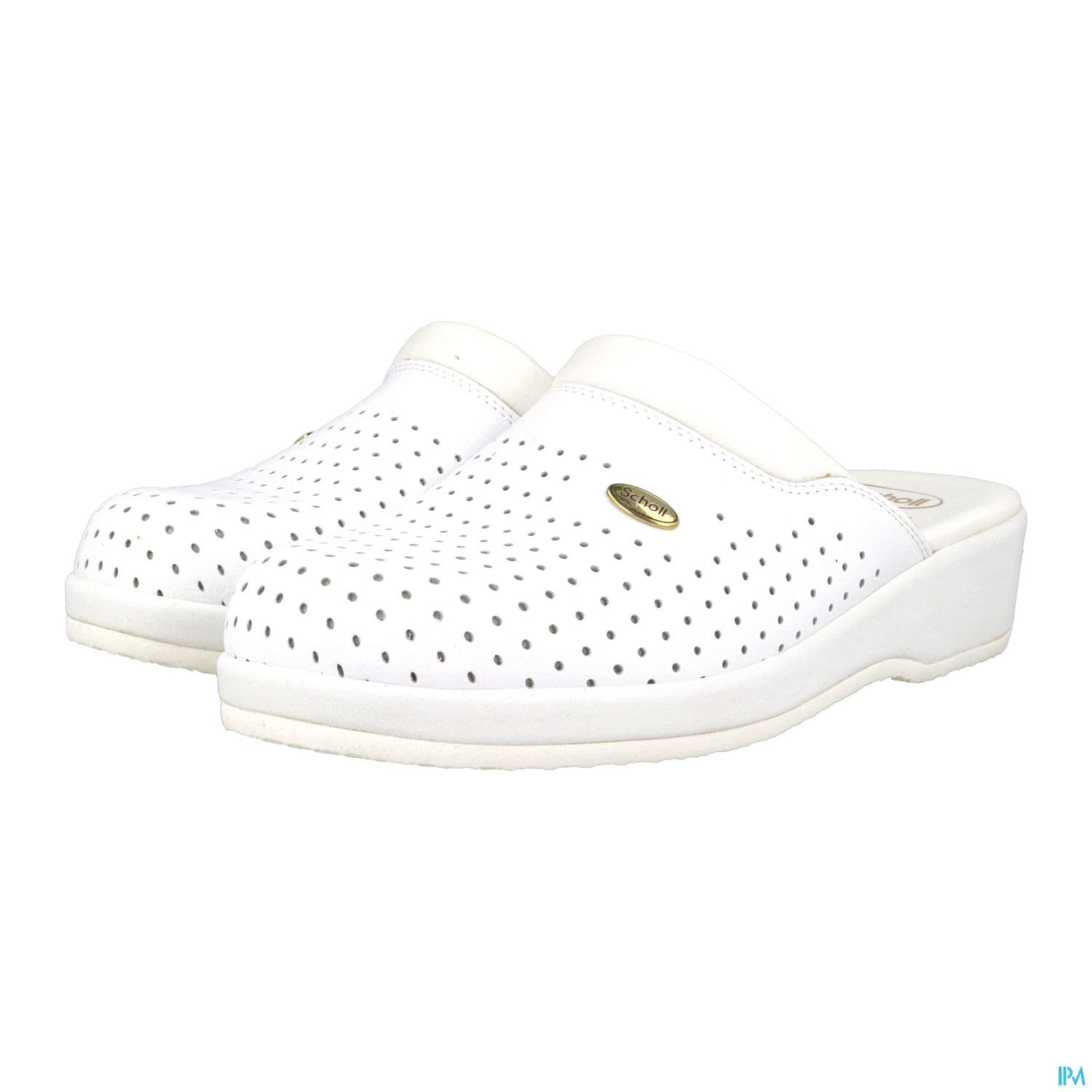 Scholl Clog Back Guard Sabot Unisexe Blanc P42