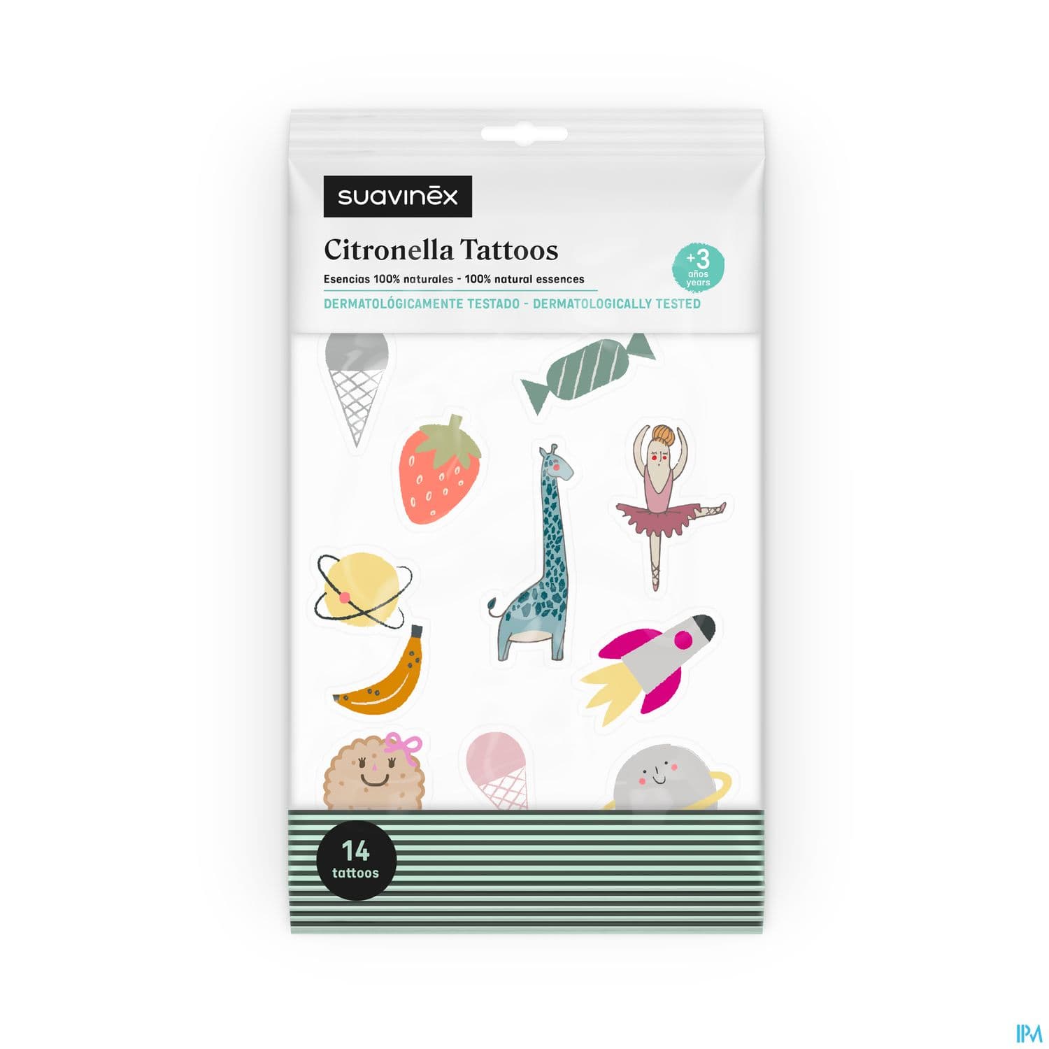 SUAVINEX TATTOOS CITRONNELLE 14