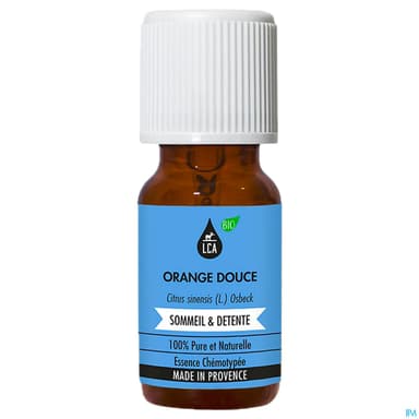 Lca Huile Essentielle D'orange Douce Bio 10ml