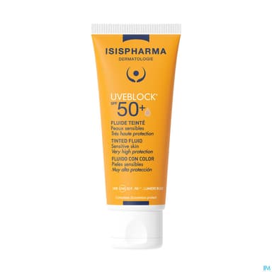 UVEBLOCK SOL SPF50+FLUID TEINT40ML