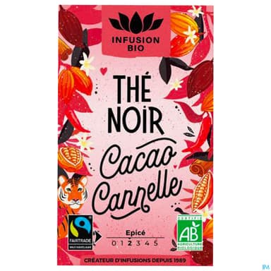 Romon Nature Plaisir The Noir The Wild Tea Bio Sachet 1g8 16