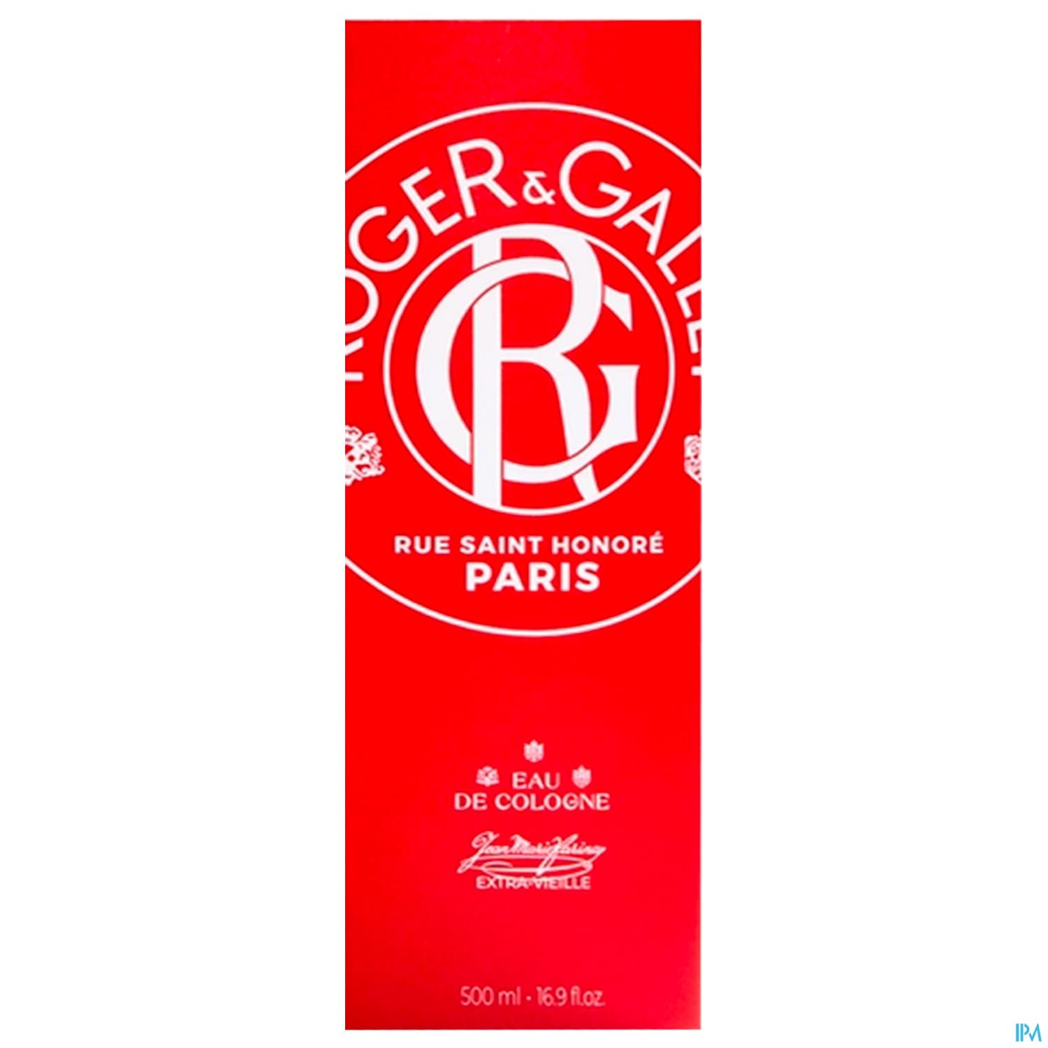 Roger Gallet Jean Marie Farina Eau De Cologne Flacon Verre 500ml