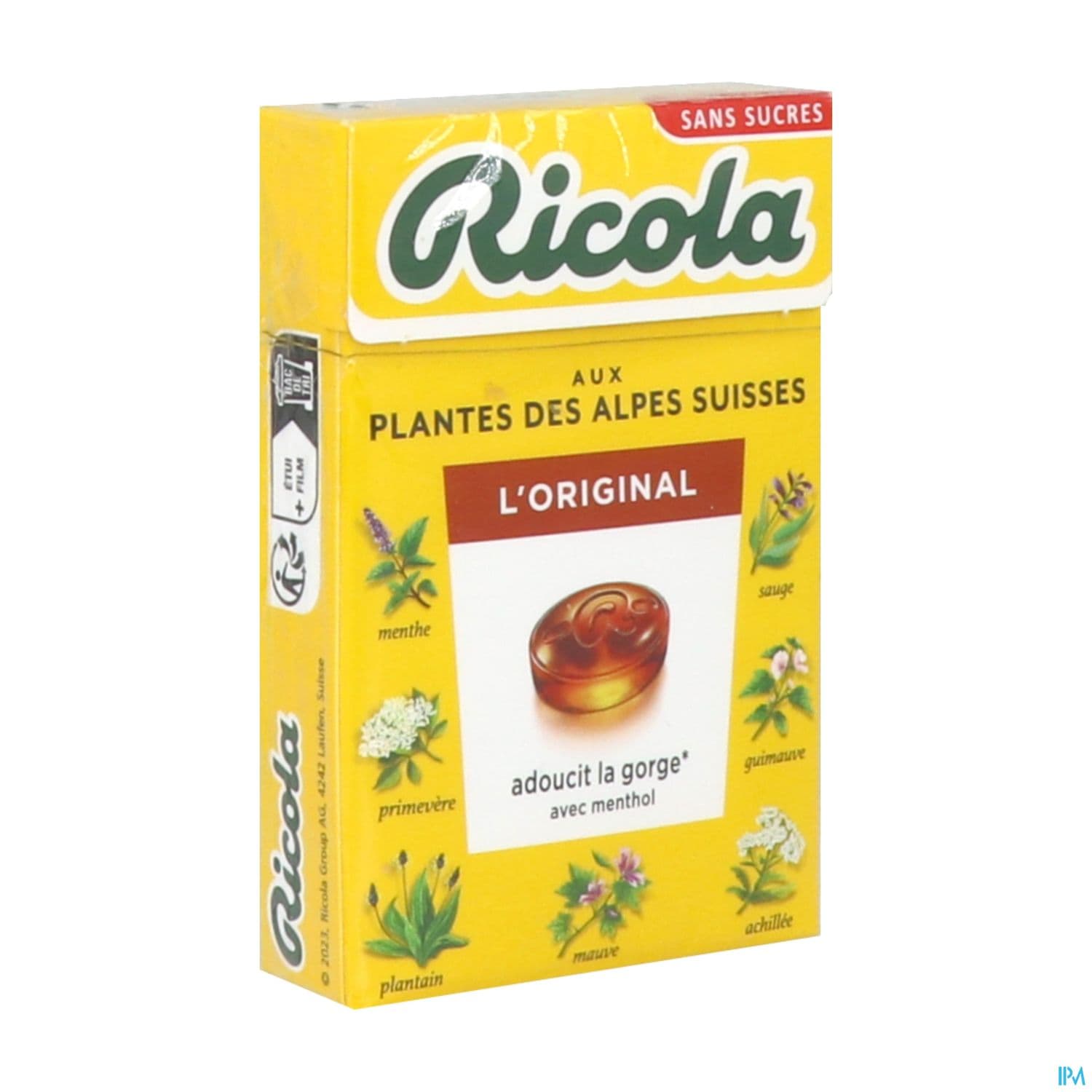 RICOLA ORIGINAL BOBON PLANTE 50G