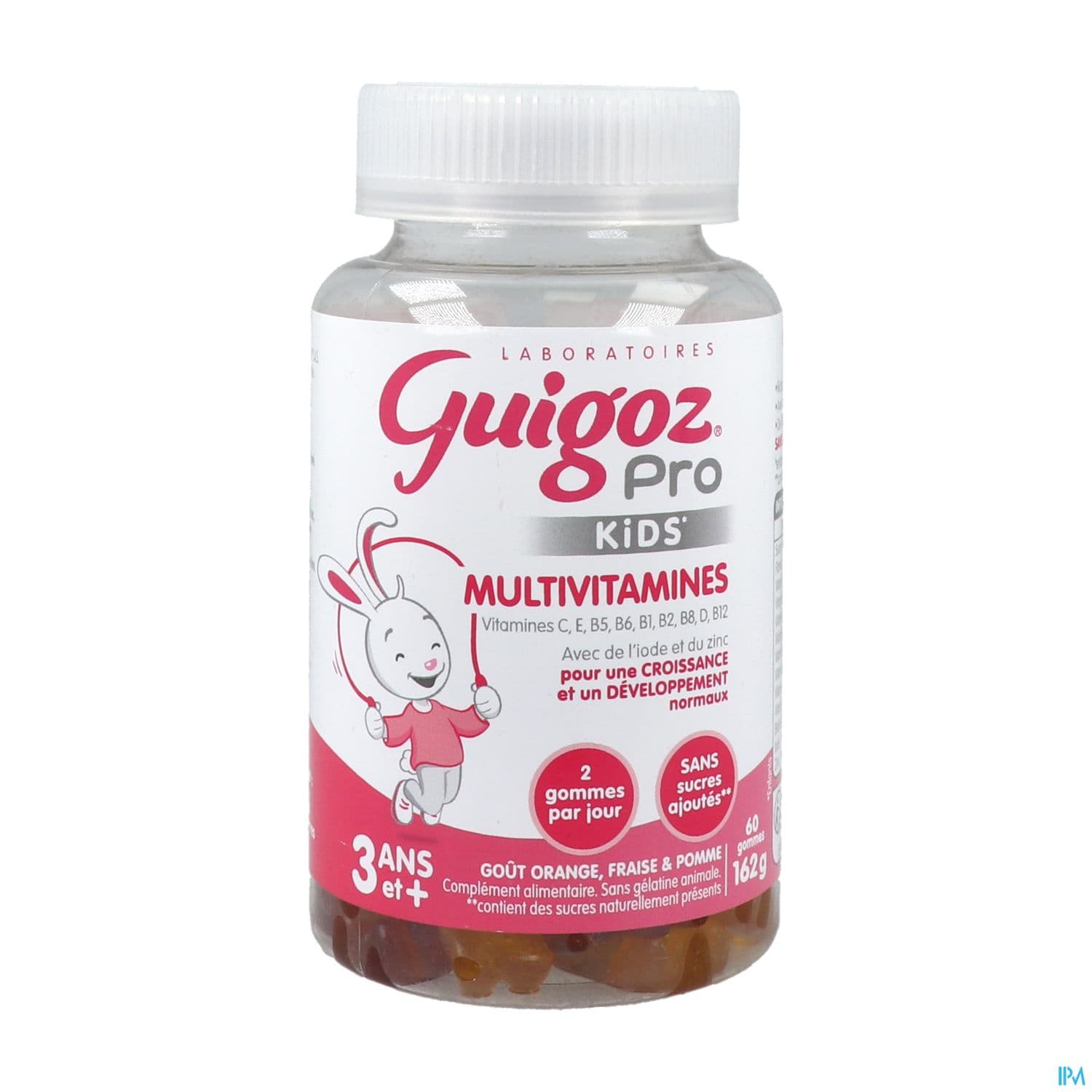 Guigoz Pro Kids Multivitamines Gommes 60