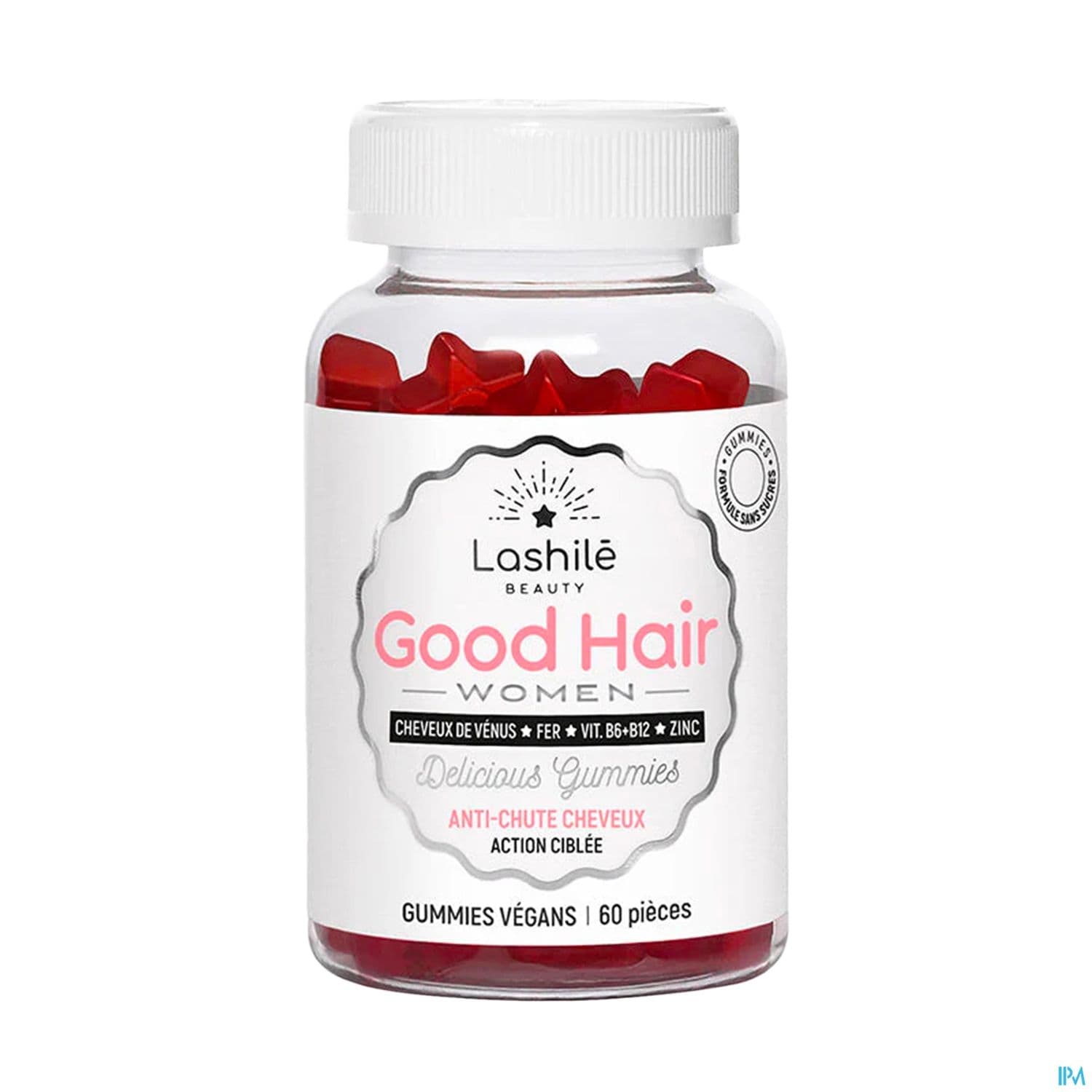 Lashile Beauty Good Hair Women Gummies Sans Sucre 60