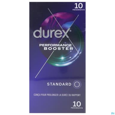 DUREX PERFORM BOOST Préserv B/10