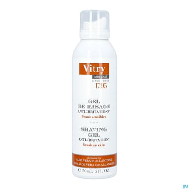 Vitry Men Care Gel De Rasage 150ml