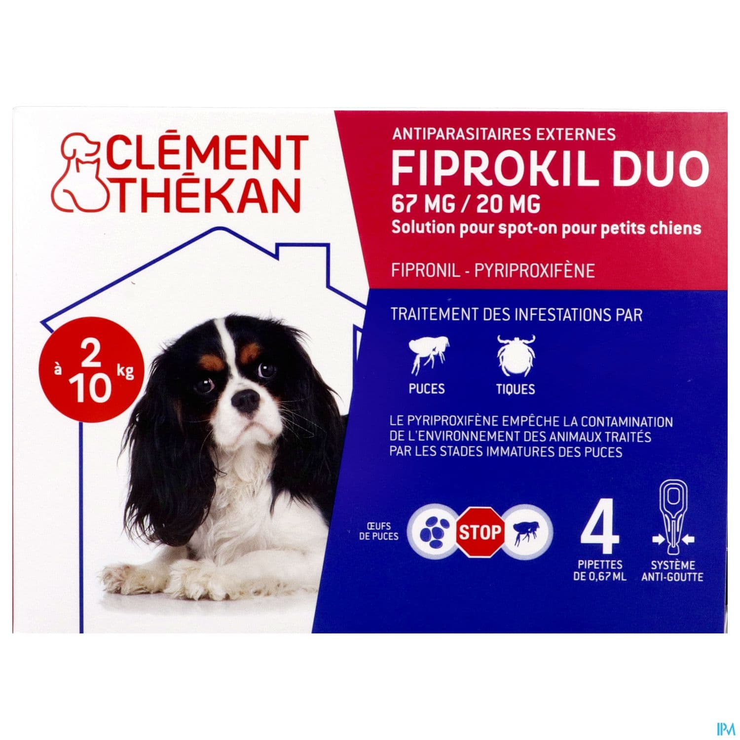 Clement Thekan Fiprokil Duo Spot On Chien 2/10k 4