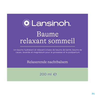 LANSINOH BAUME RELAX SOMMEIL 200ML