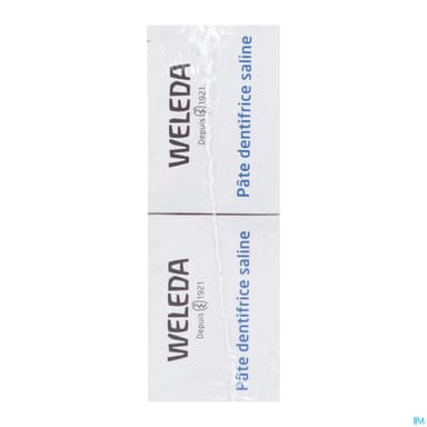 WELEDA PATE DENT SALINE 75ML X2