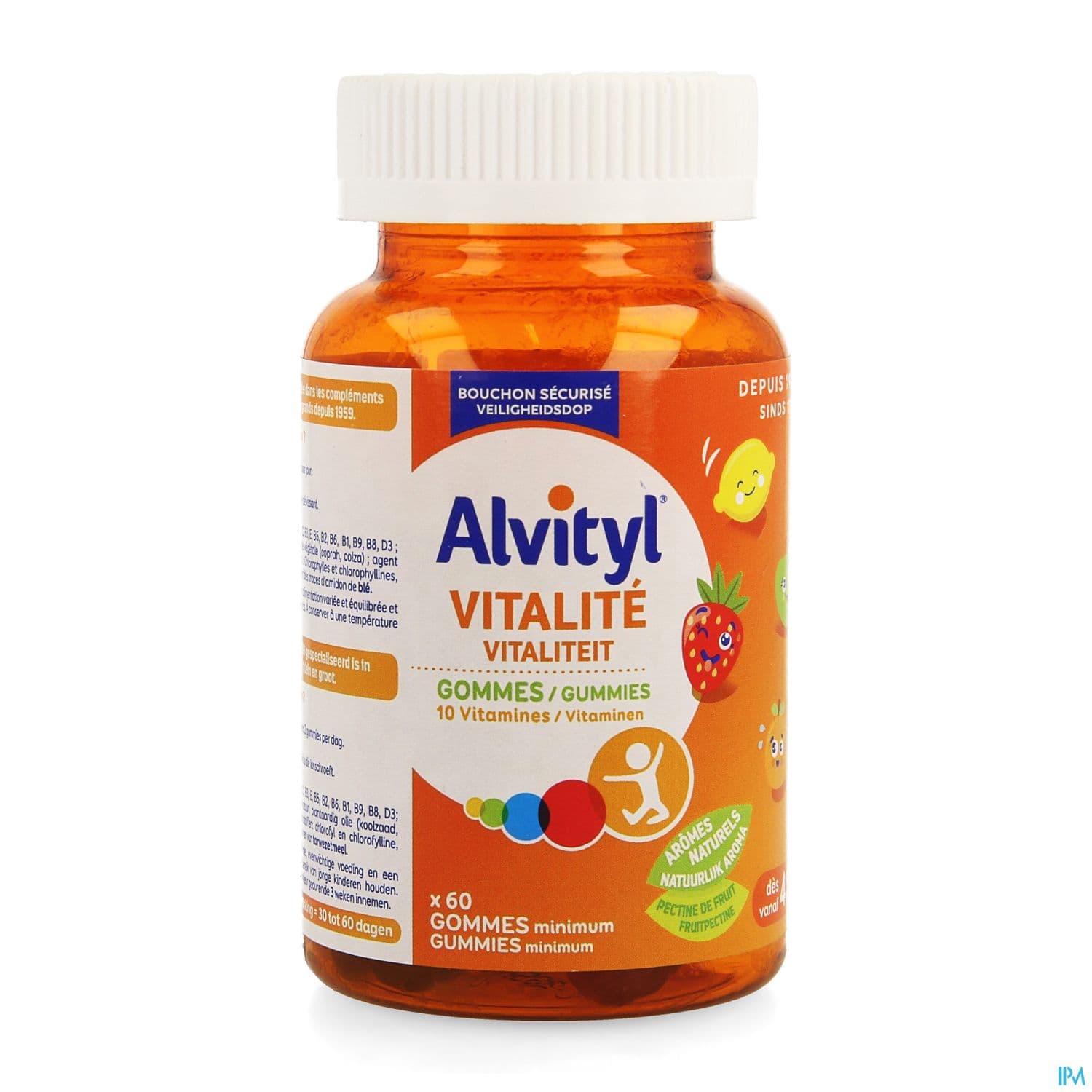 ALVITYL VITALITE GOMME 60