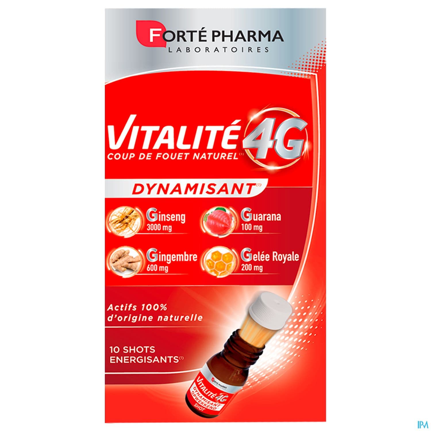 VITALITE 4G DYNAMISANT SHOT 10