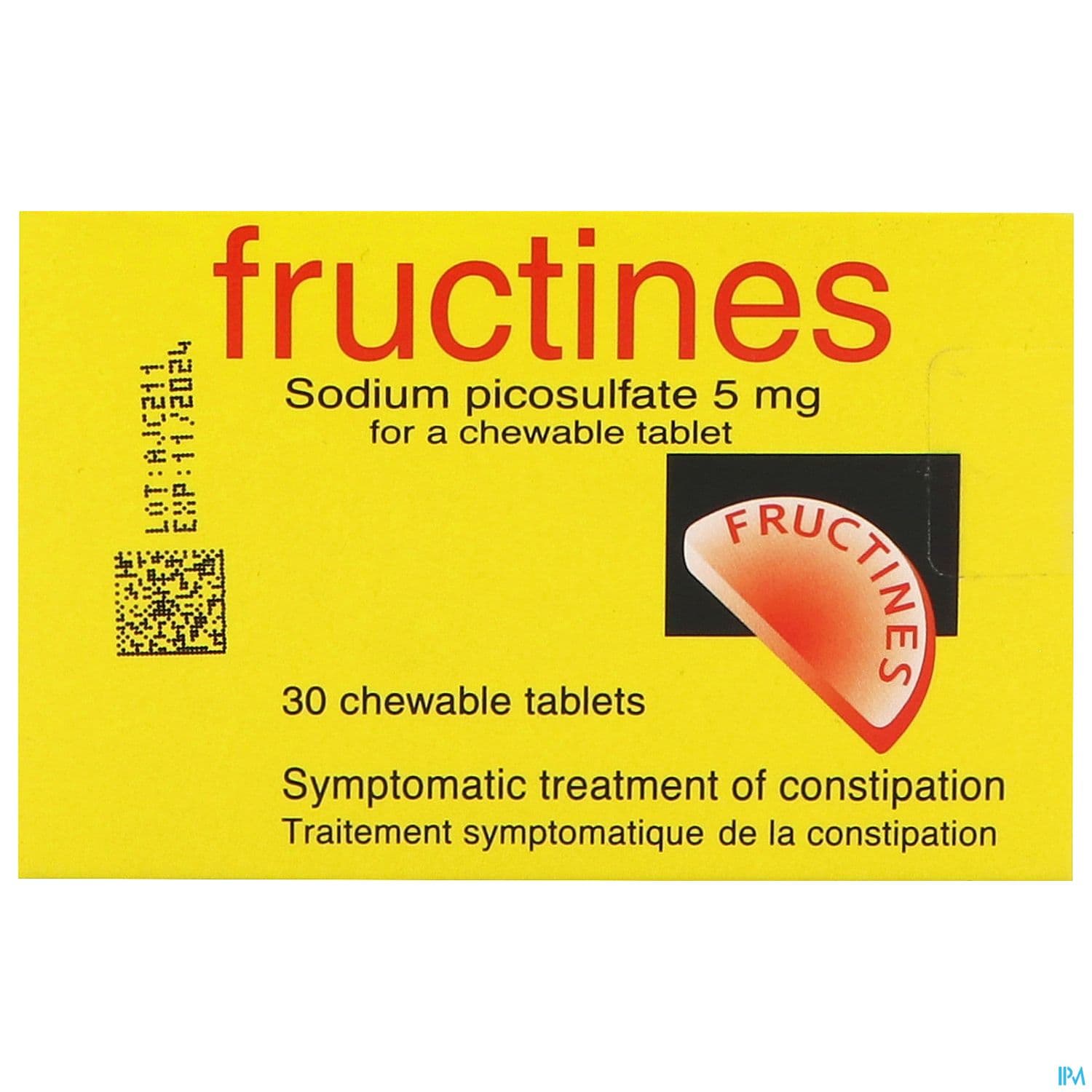 Fructines Picosulfate Sodium 5mg Comprime A Sucer 30
