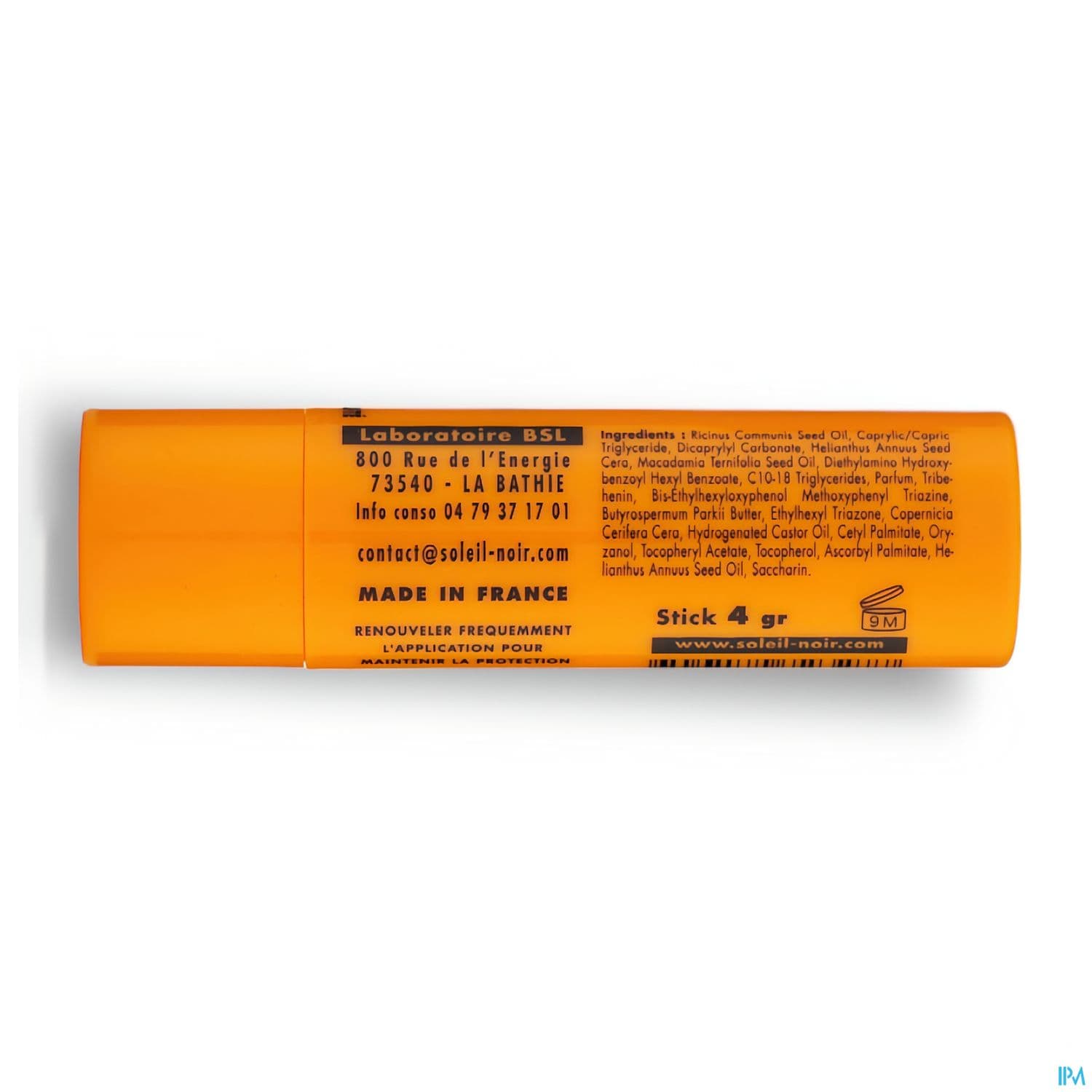 Soleil Noir Stick Levres Mangue Ip 30 4g