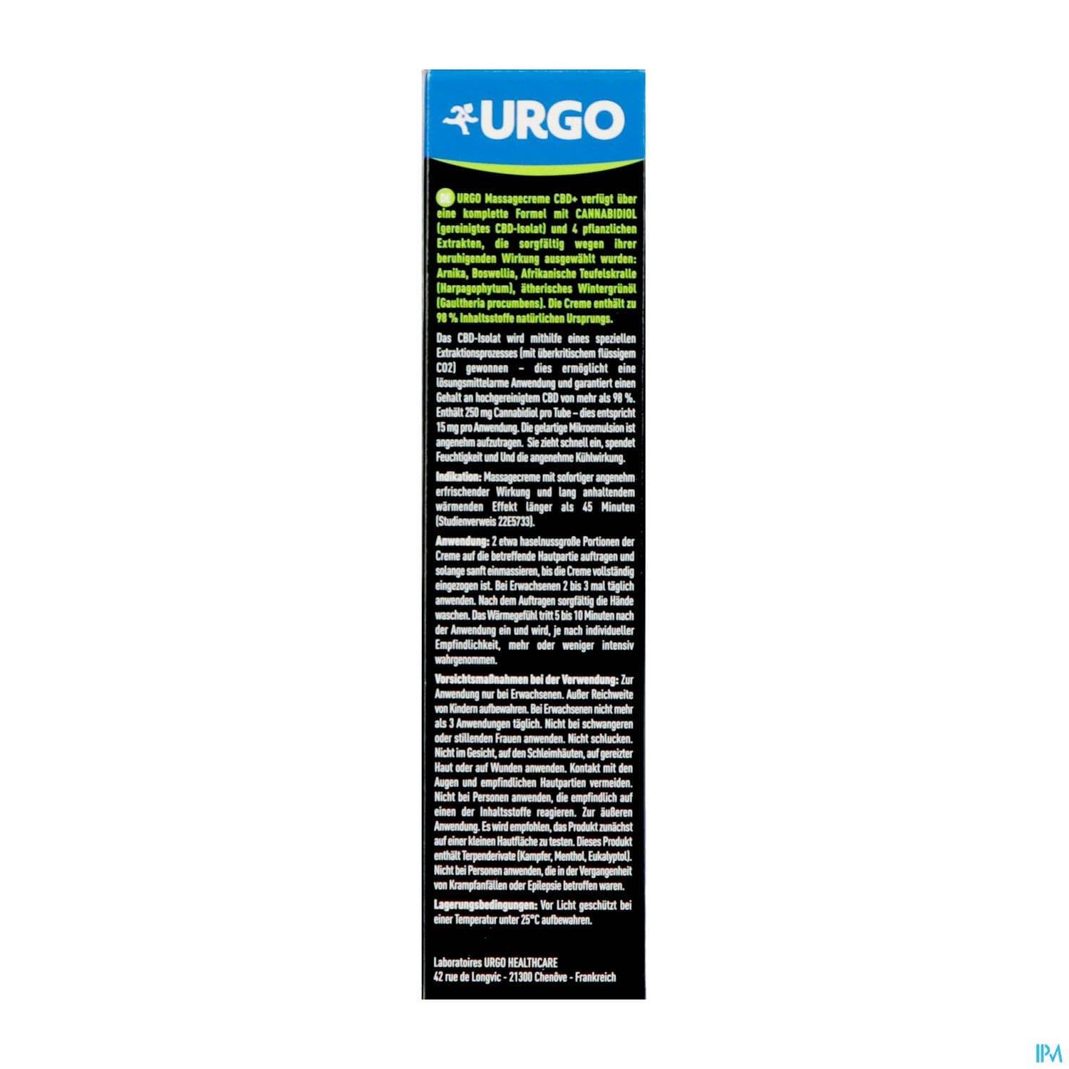 URGO CREME CBD+ 50ML