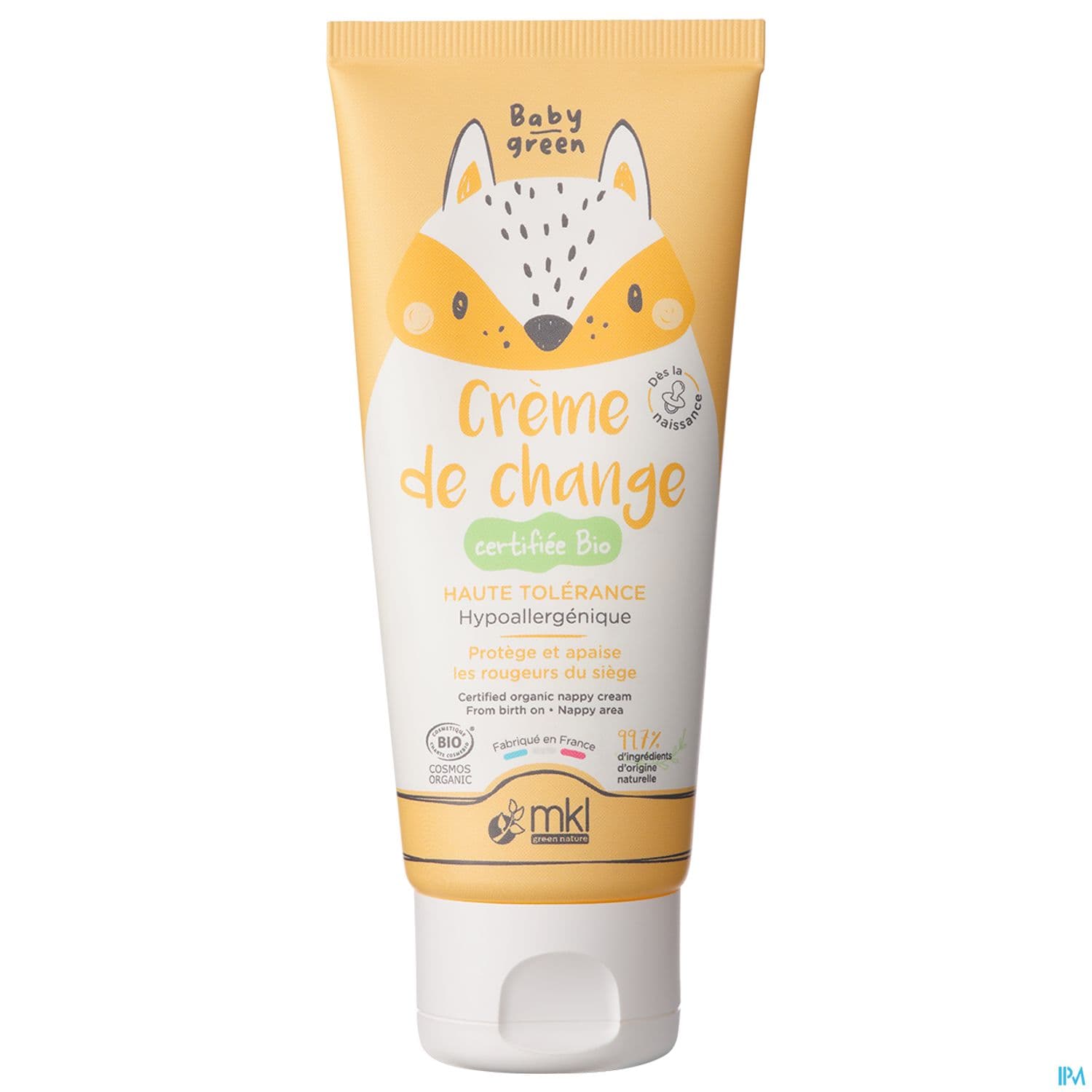 MKL BABY GREEN CR CHANGE BIO 75ML