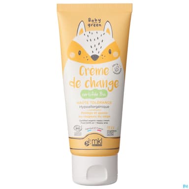 MKL BABY GREEN CR CHANGE BIO 75ML