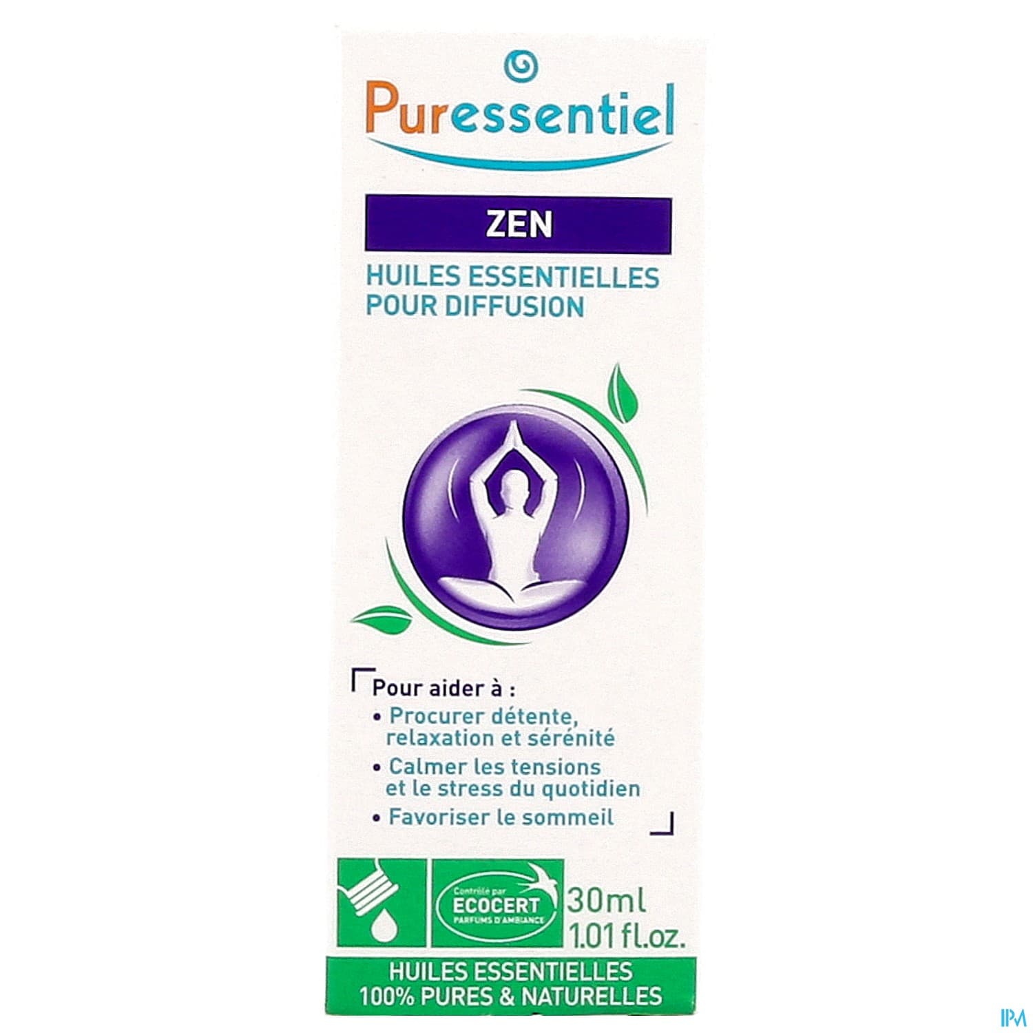 Puressentiel Diffuse Zen Huile Essentielle Pour Diffusion 30ml