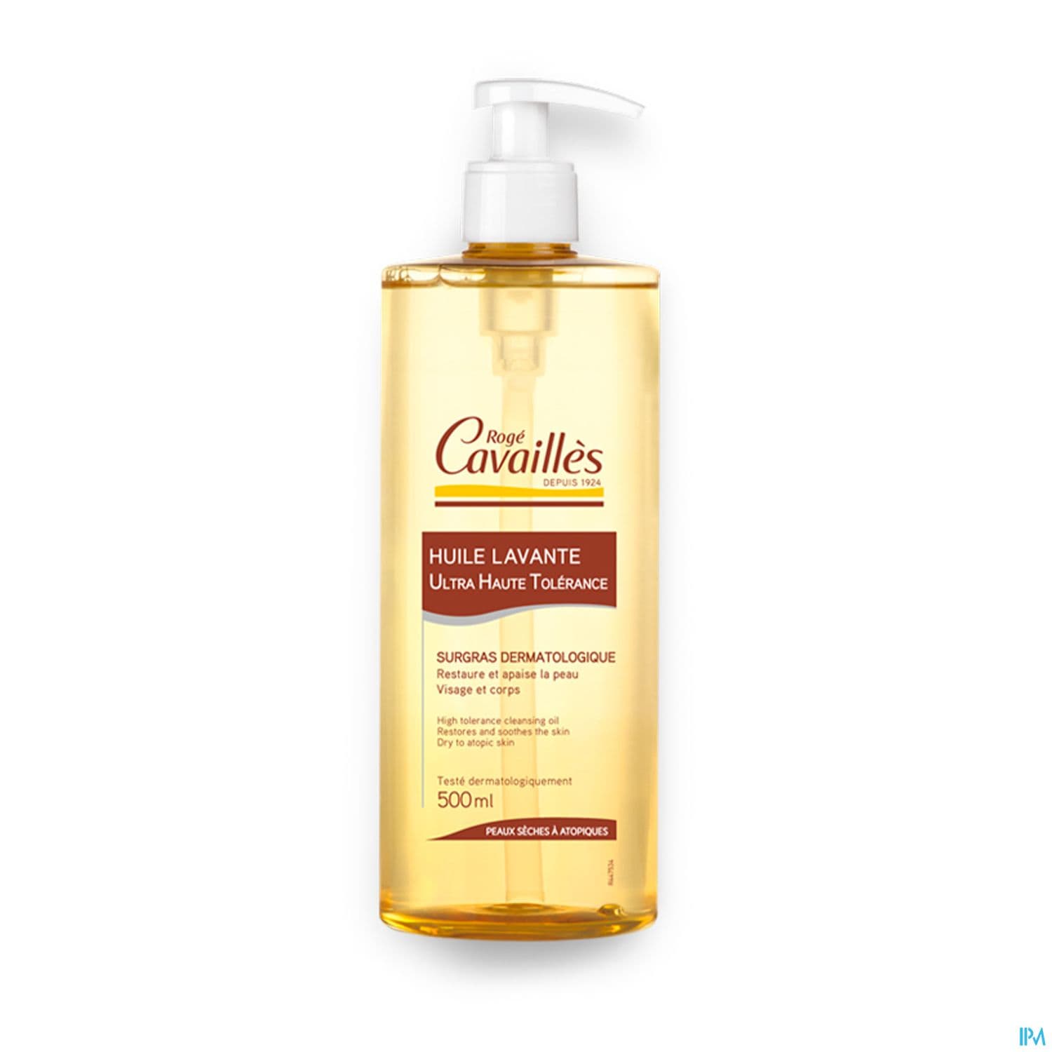 Roge Cavailles Huile Lavante Dermo Uht 500ml — Pharmacie Pharmavance Saint Ouen