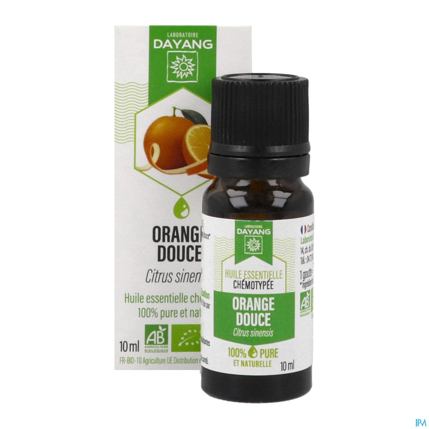 Dayang Huile Essentielle Orange Douce Bio 10ml