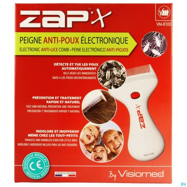 ZAP'X PEIGNE A/POUX ELECT