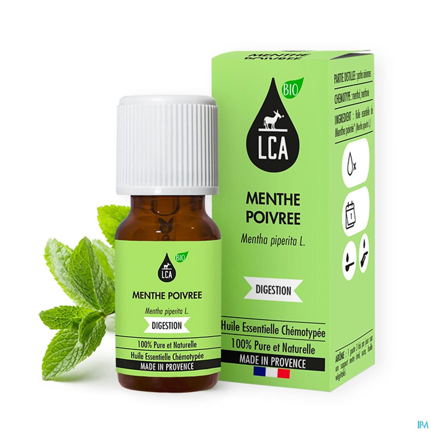 LCA HLE ESS MENTHE POIVR BIO 10ML