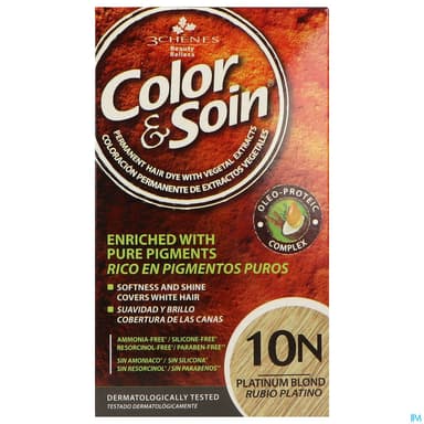 3 CHENES COLOR/SOIN BL PLATINE 10N