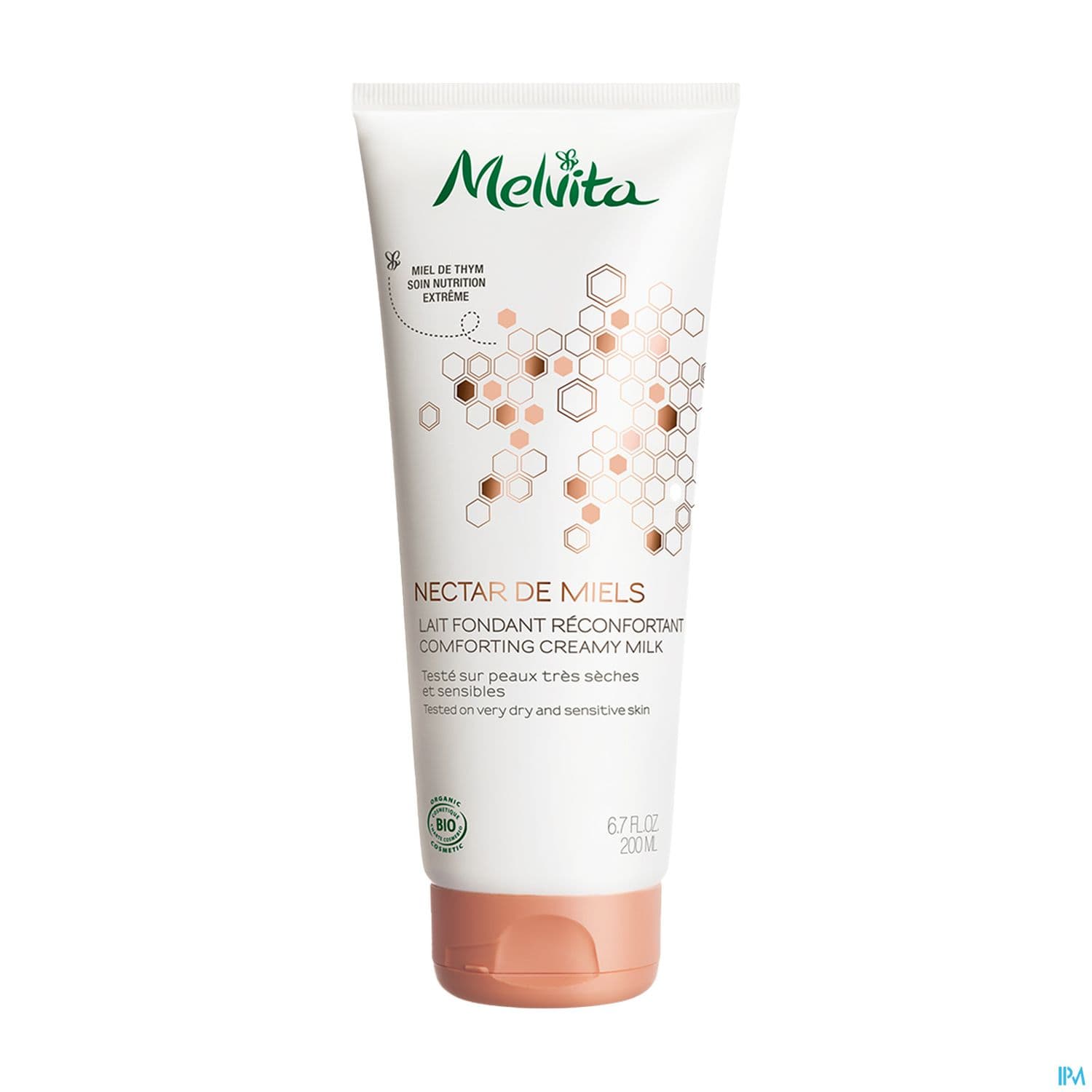 MELVITA NECTAR MIEL LAIT REC 200ML
