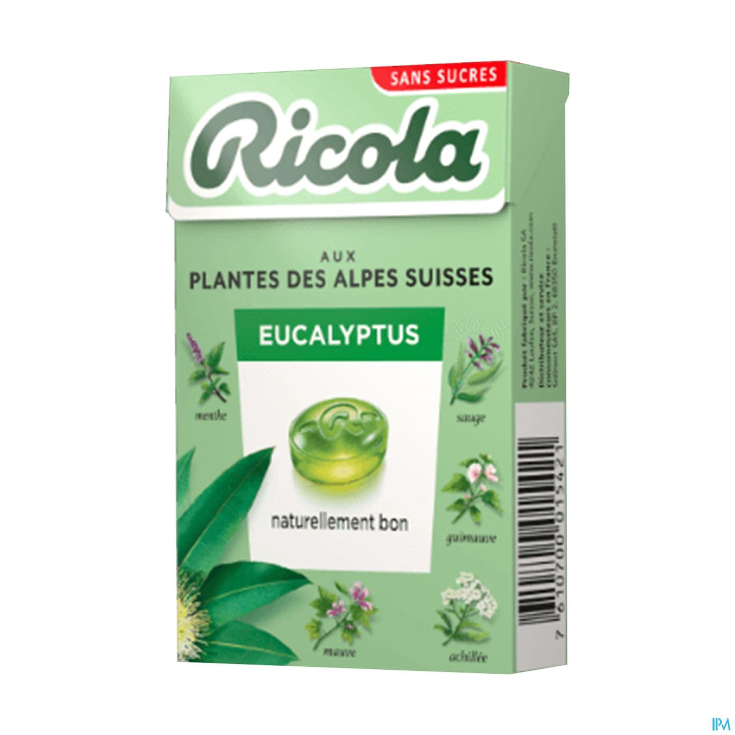 RICOLA SS SUC PAST EUCALYPTUS 50G
