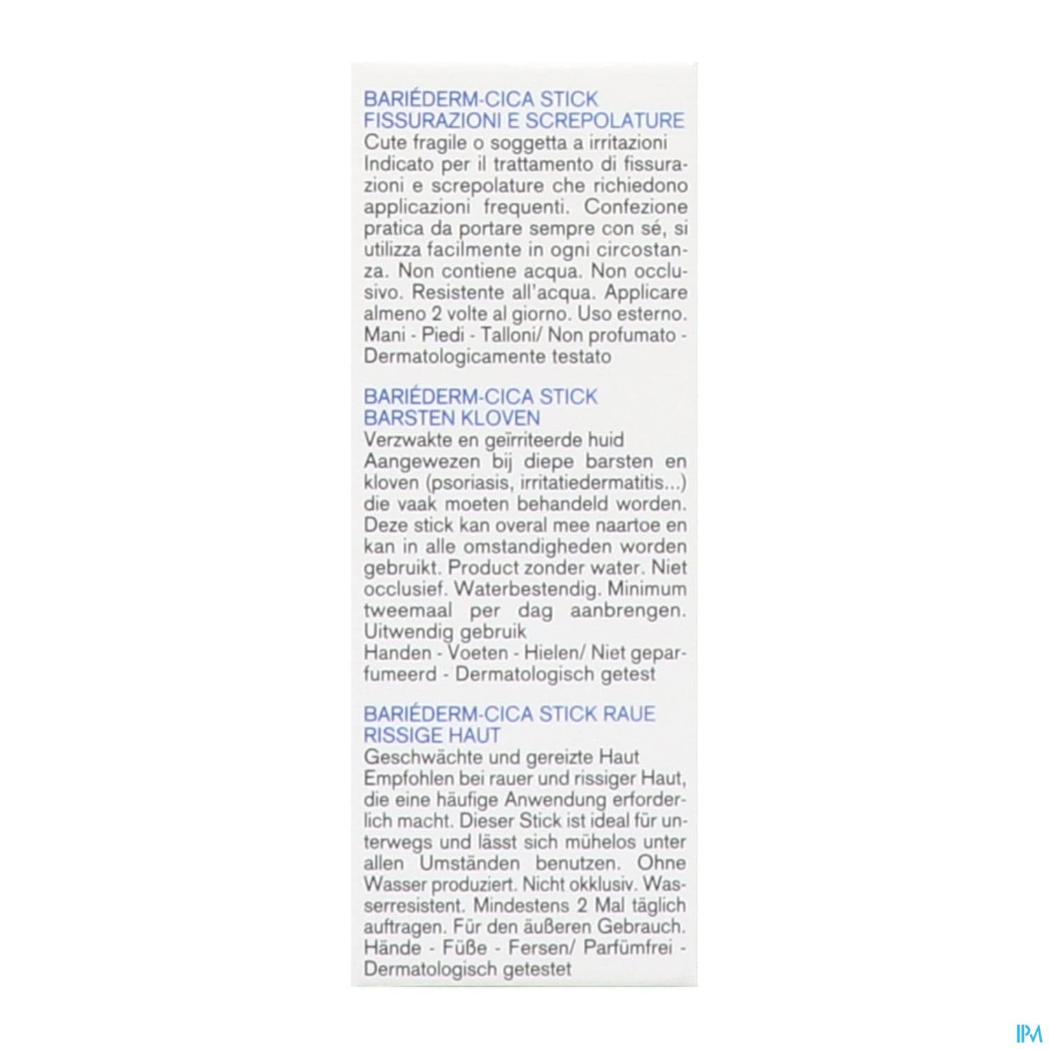 Uriage Bariederm Fissures-crevasses Stick 22g
