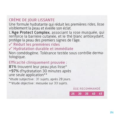 Weleda Rose The Blanc Creme De Jour Lissante Bio 40ml