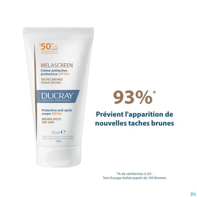Ducray Melascreen Uv Creme Antitaches Spf50+ 50ml