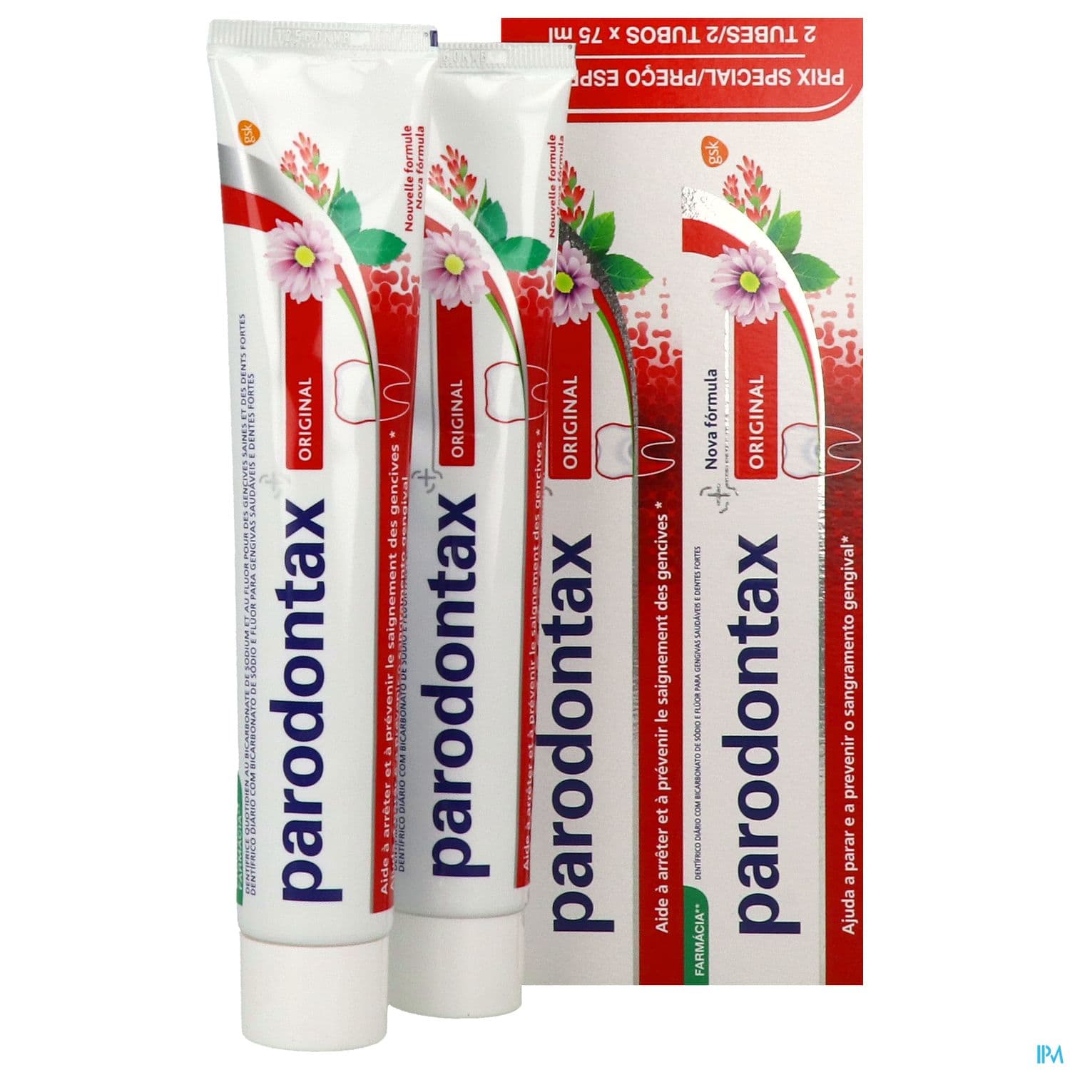 PARODONTAX PATE BITUBE 75ML X2