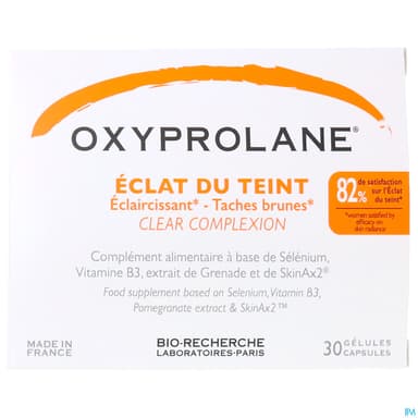 Bio Recherche Oxyprolane Eclat Du Teint Gelule 30