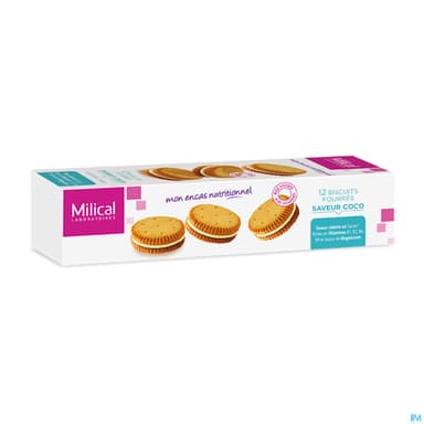 MILICAL BISCUIT FOURRE COCO 12