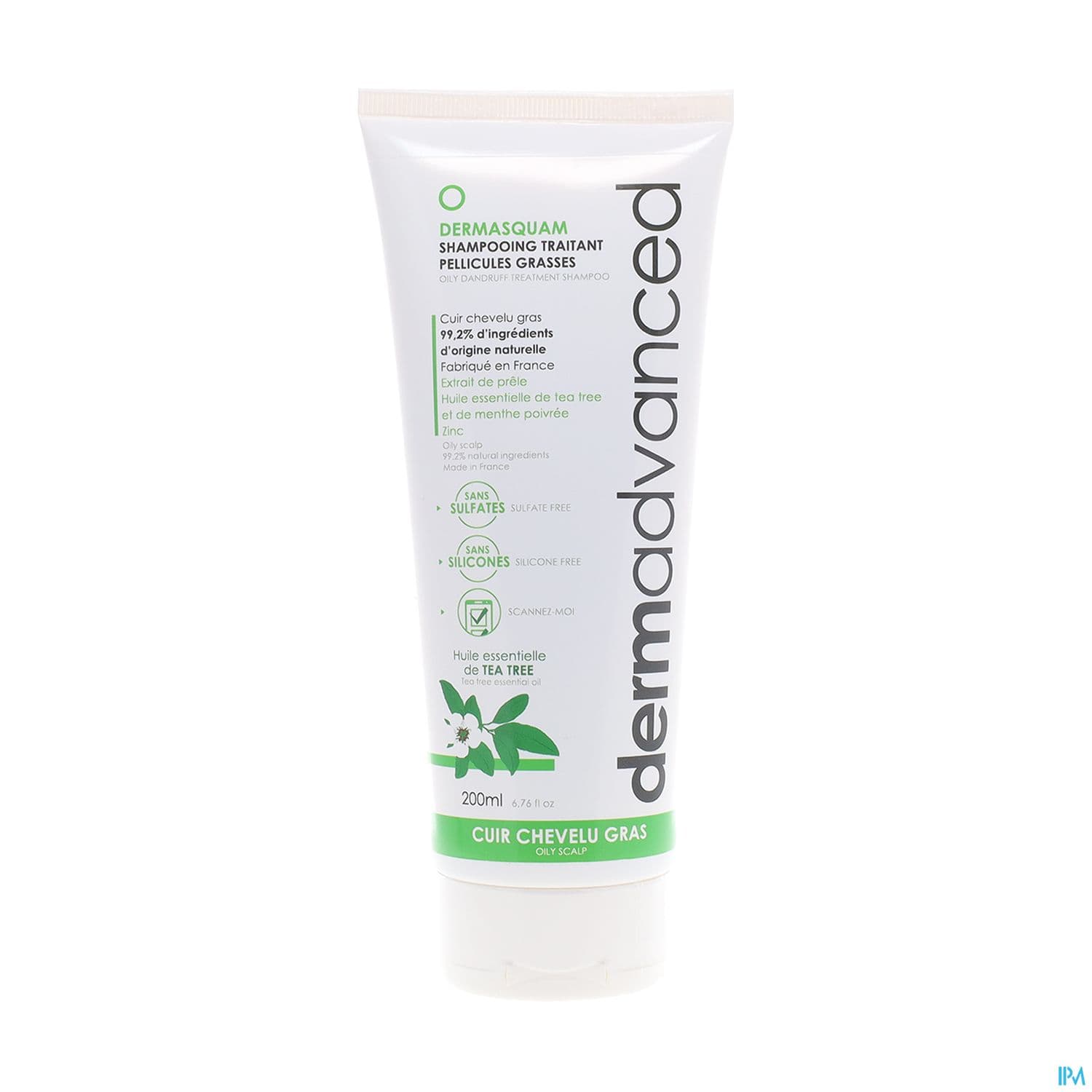 Dermasquam Shampooing Pellicule Grasse 200ml