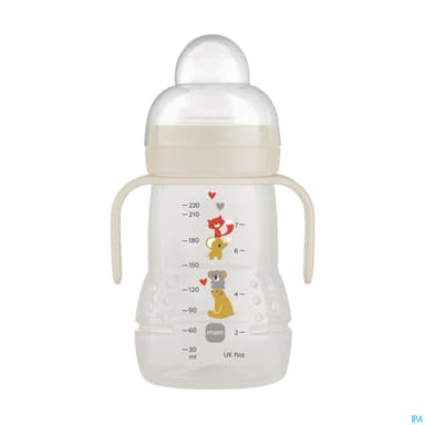 BIB MAM TRANSI UNISEXE SILIC 220ML