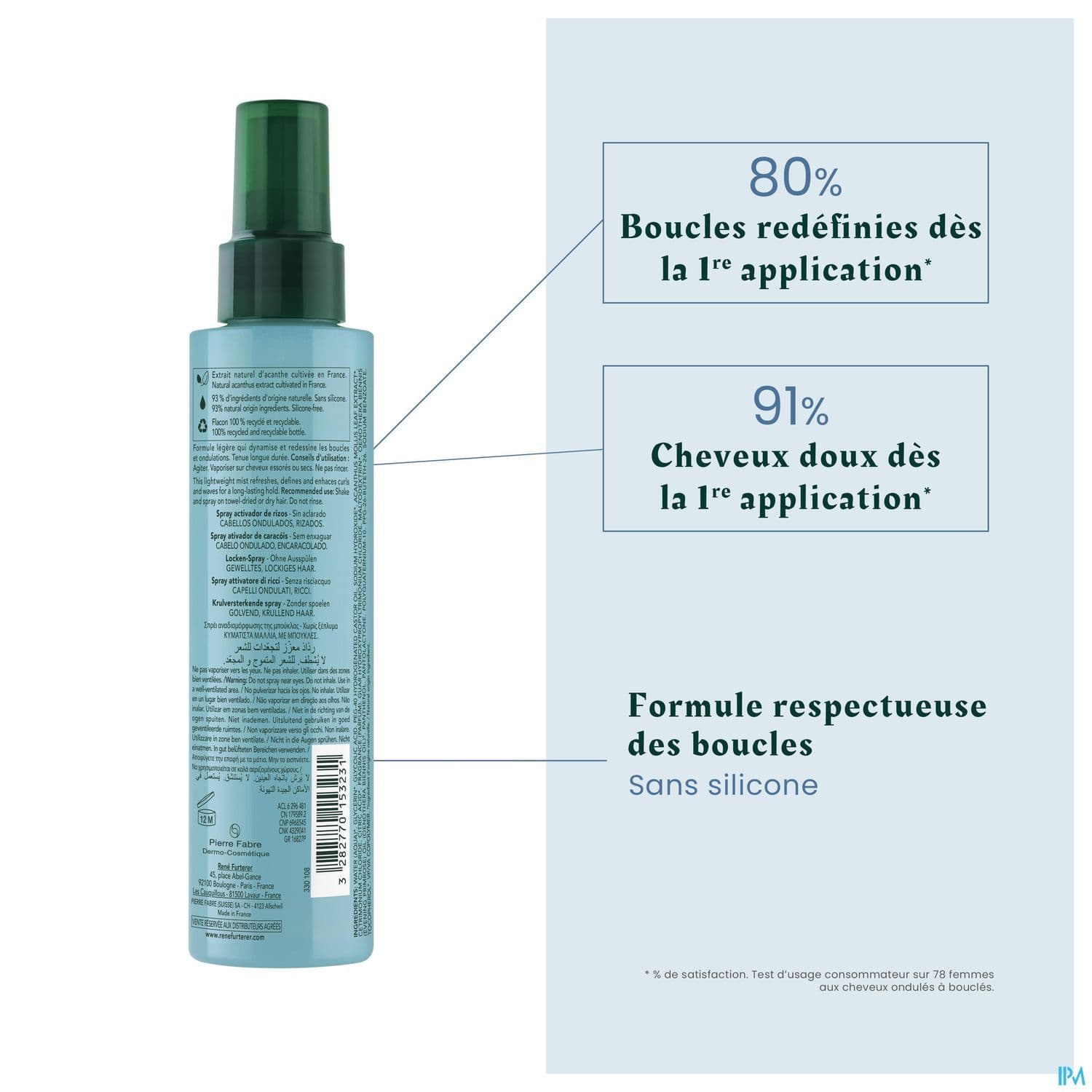 FURTERER SUBLIME CURL SPRAY 150ML