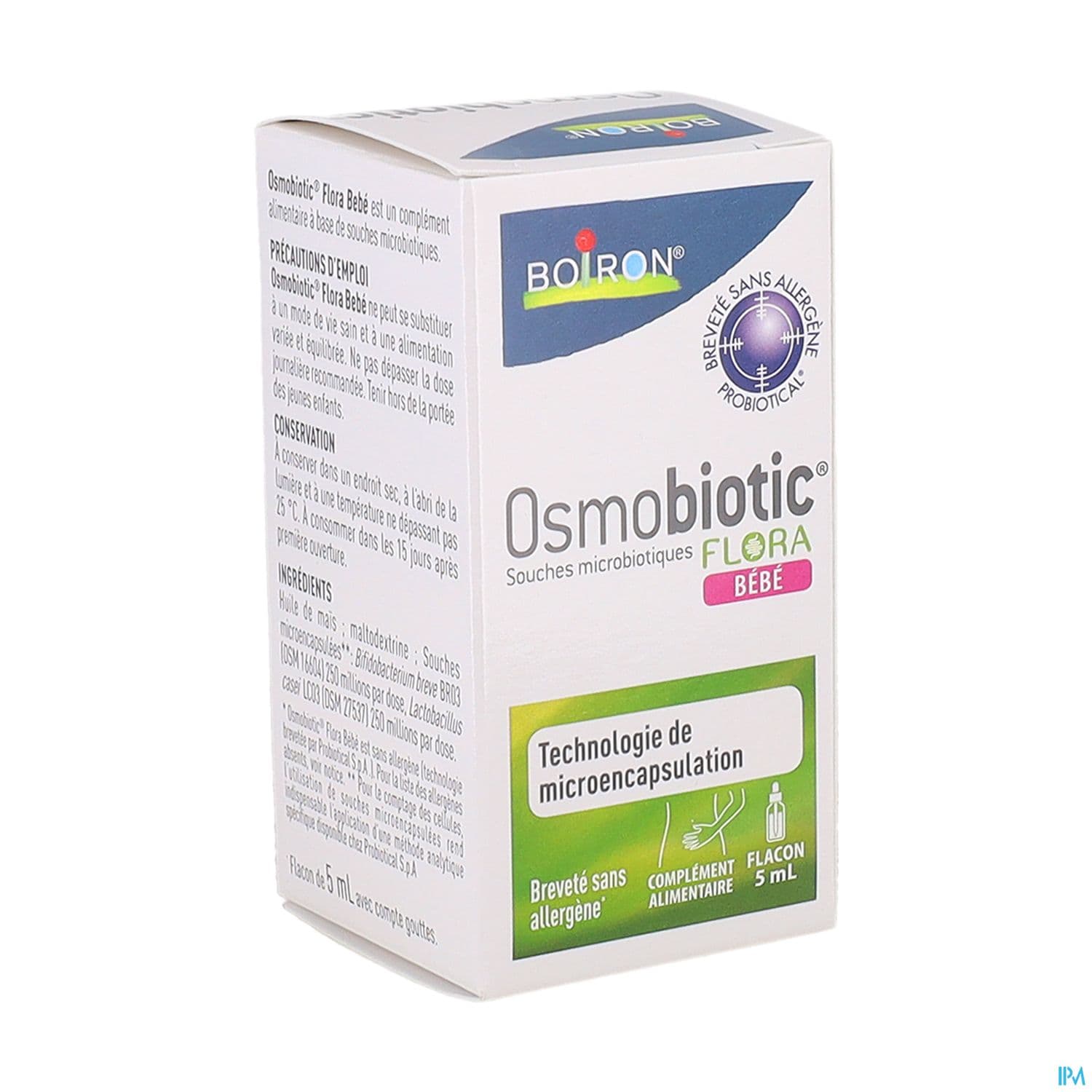 Boiron Osmobiotic Flora Bebe Compte Gouttes 5ml