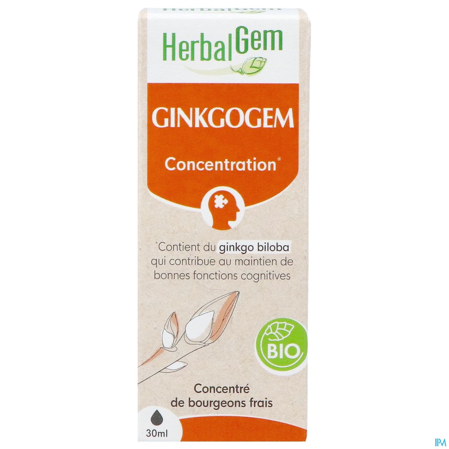 HERBALGEM GINKGOGEM BIO 30ML