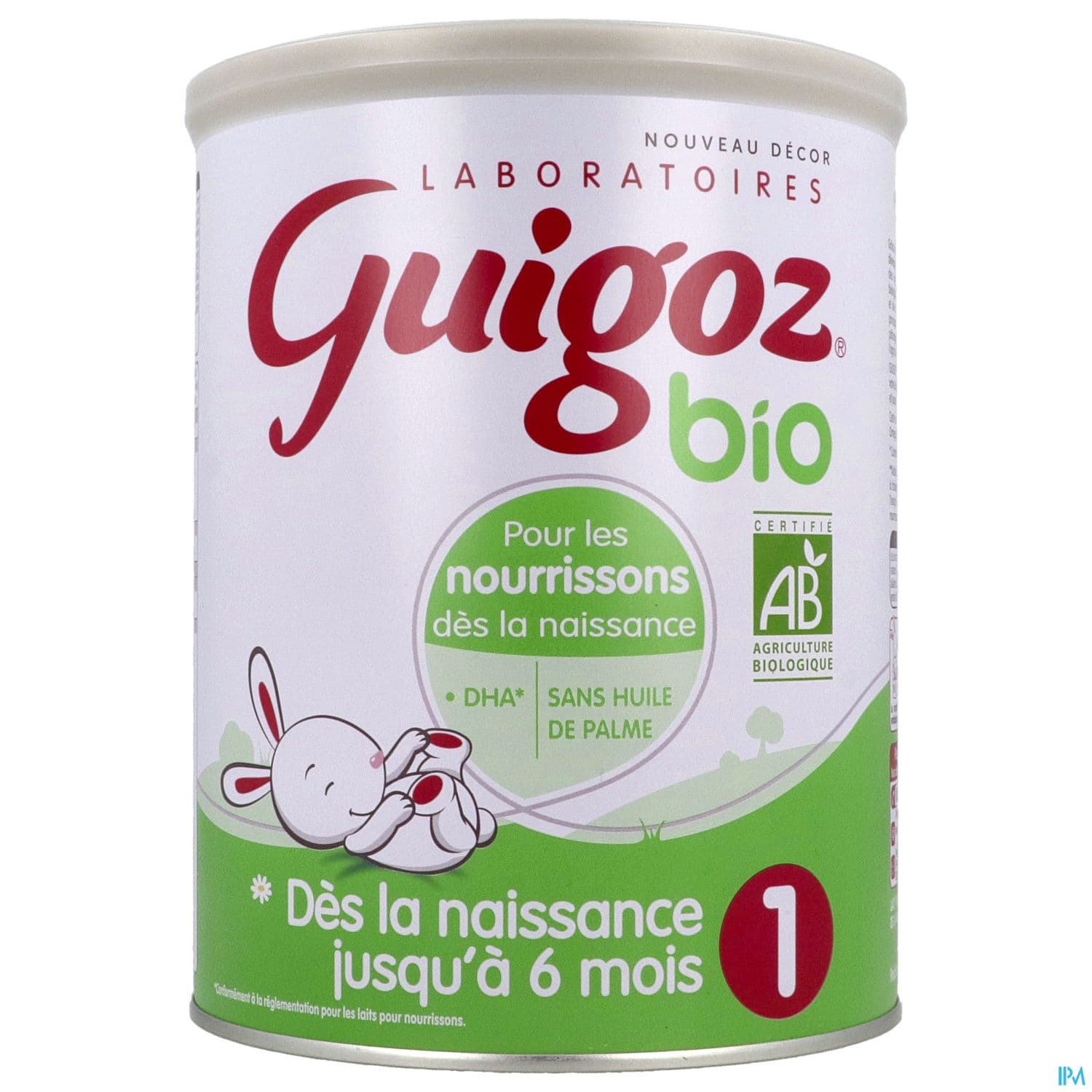 GUIGOZ LAIT BIO 1 PDR 800G