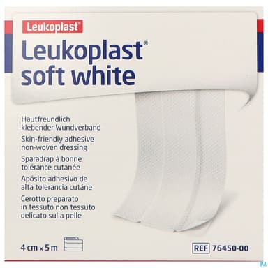 LEUKOPLAST SOFT WHIT PANS BDE5X4CM