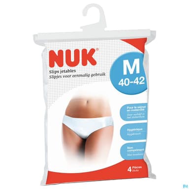 SLIP JETABLE NUK M SACHET 4