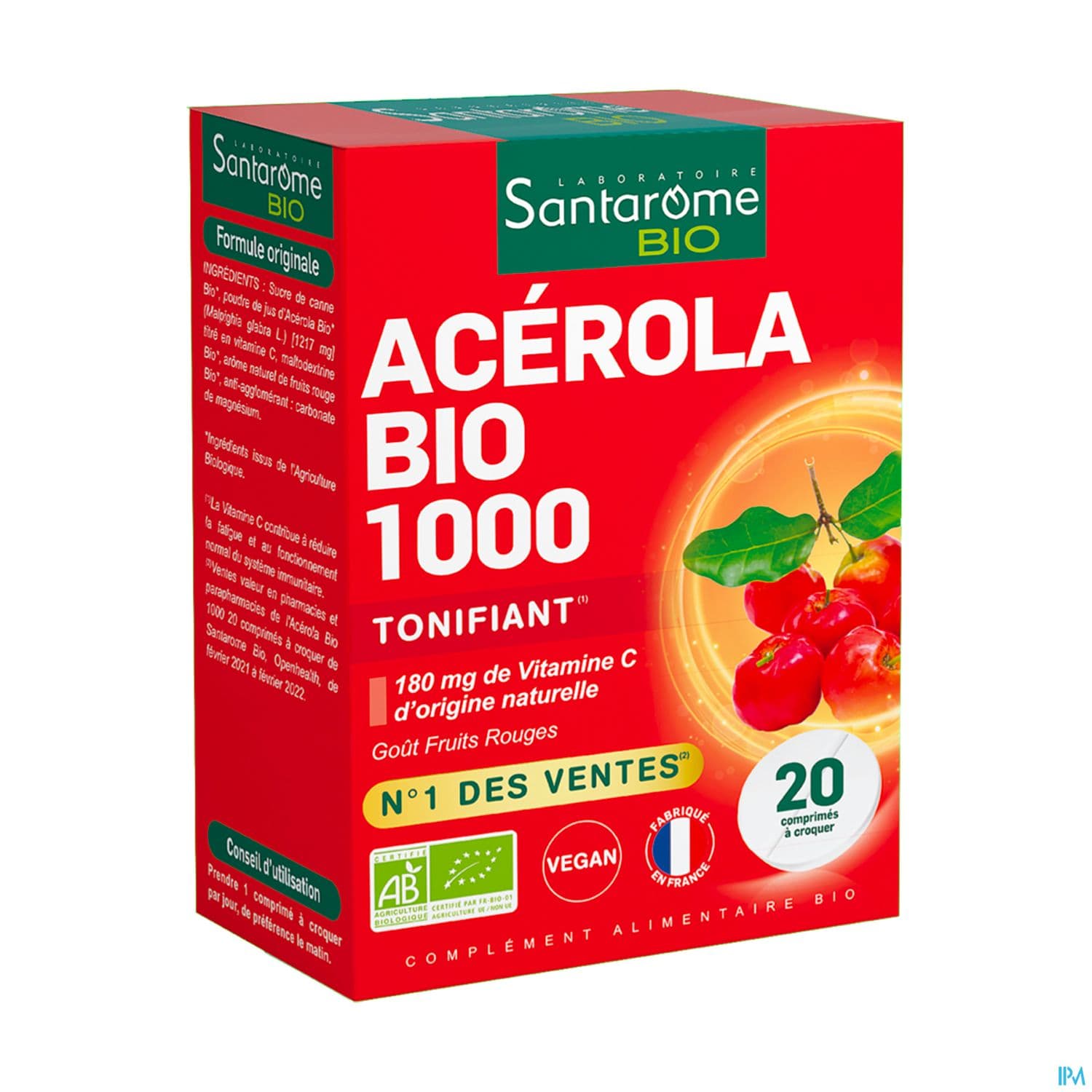 SANTAROME ACEROLA BIO 1000 CPR10X2